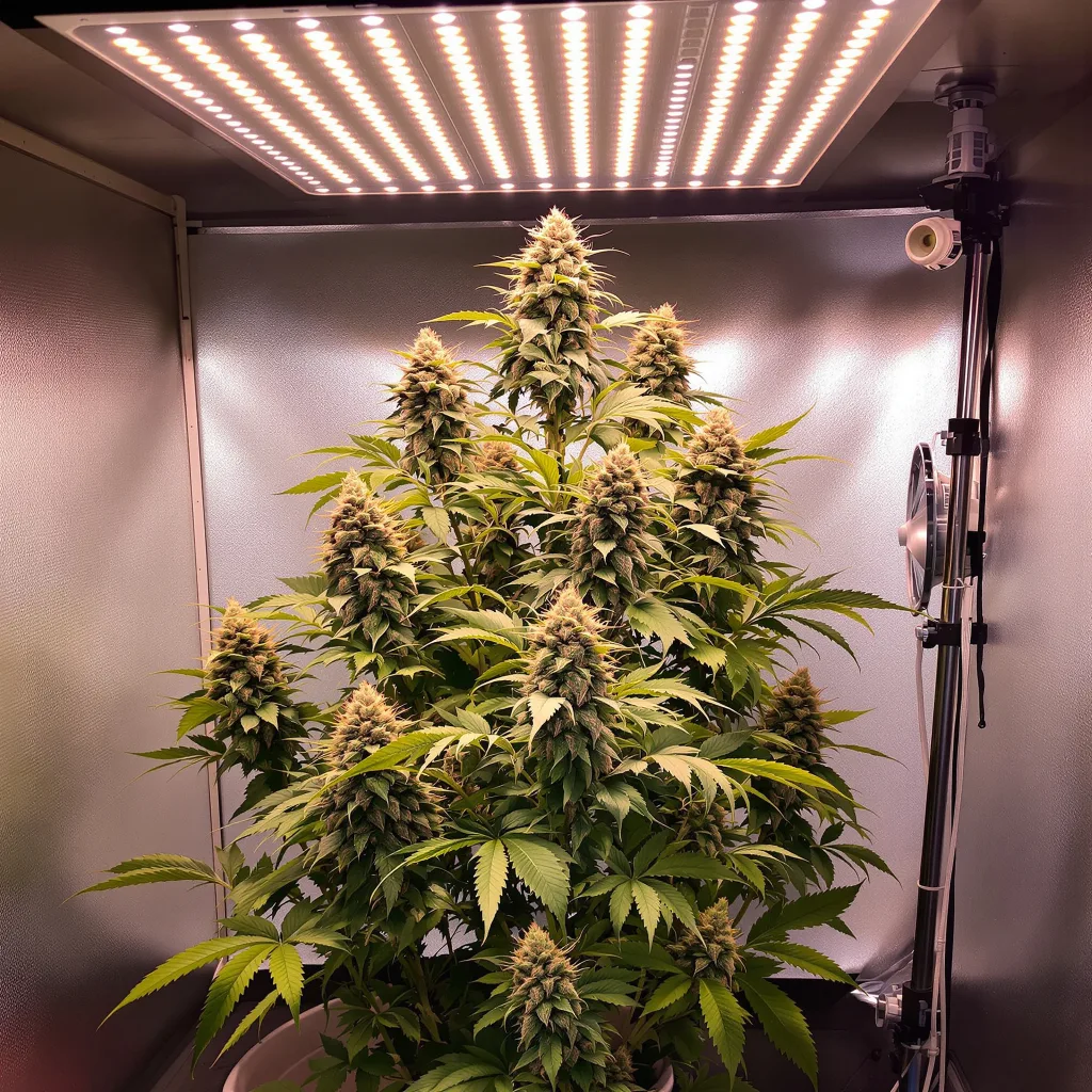 Plante de cannabis 13 Dawgs en floraison — 120-180 cm féminisée