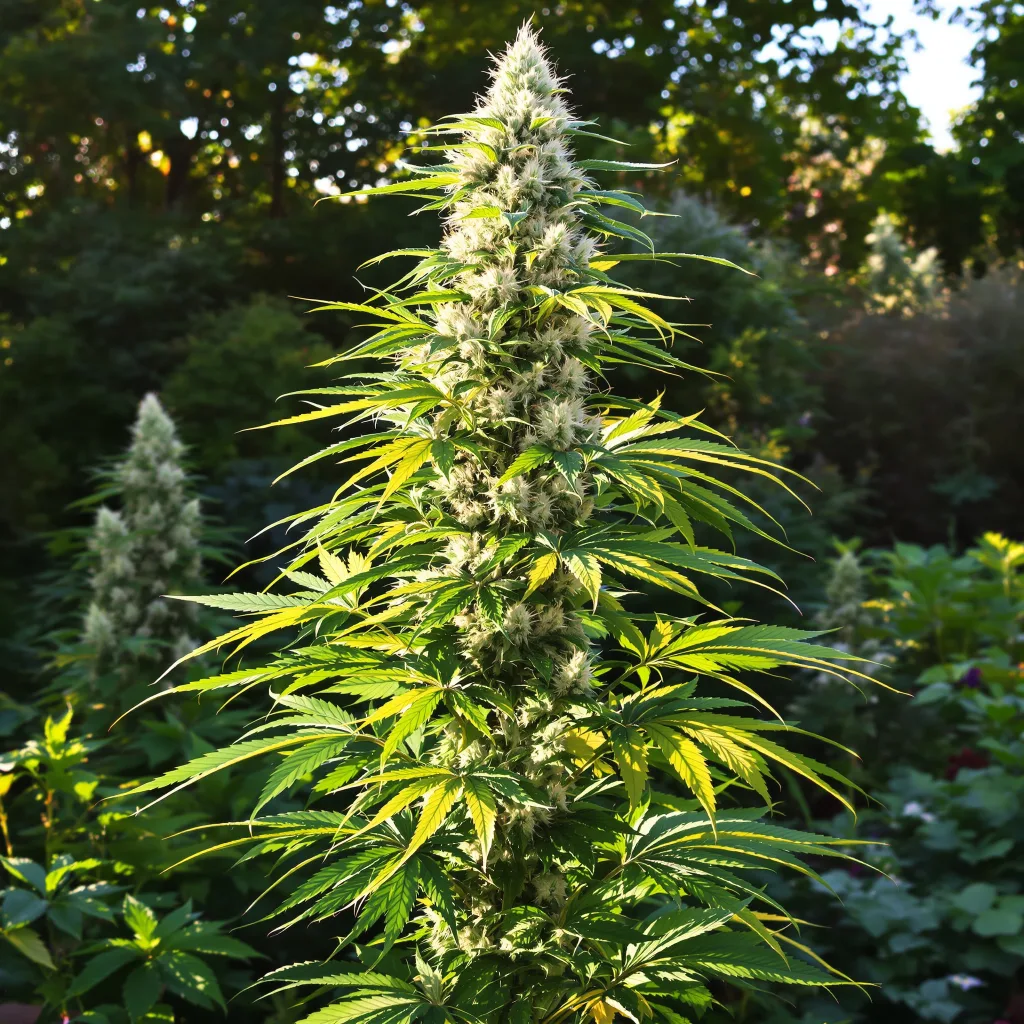 3 Kings 13% indica / 87% sativa — fleur avec trichomes visibles