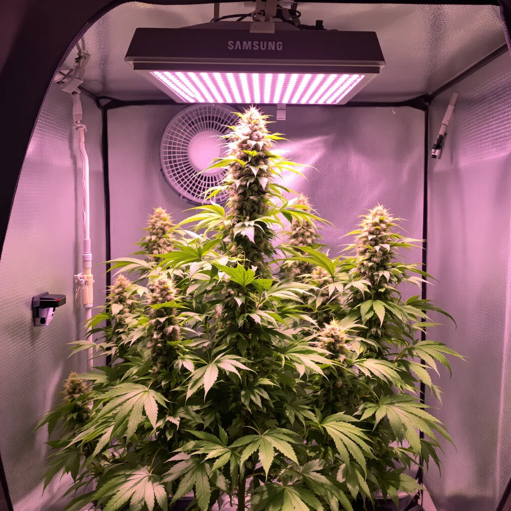 Plante de cannabis 5 Alive en floraison — 150-200 cm féminisée