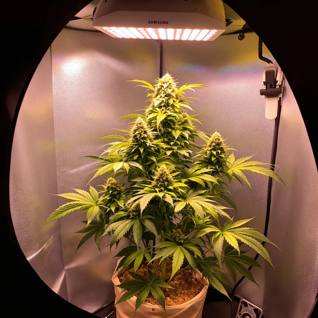 Plante de cannabis 5th Element en floraison — 60-100 cm autofloraison