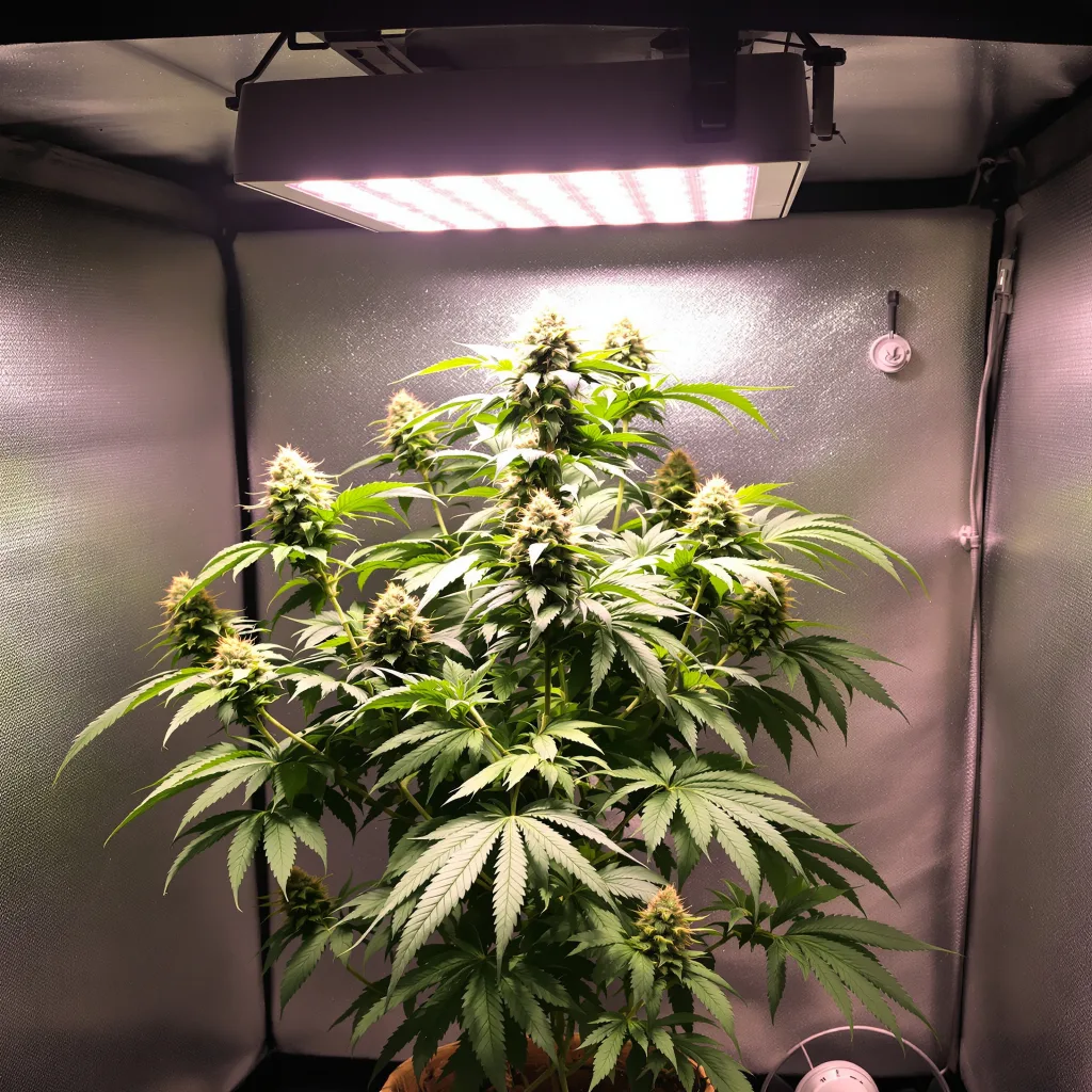 Plante de cannabis 5th Element en floraison — 90-130 cm féminisée