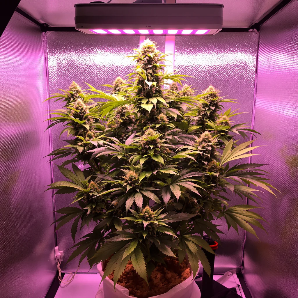 Plante de cannabis 8 Ball Kush en floraison — 90-130 cm féminisée