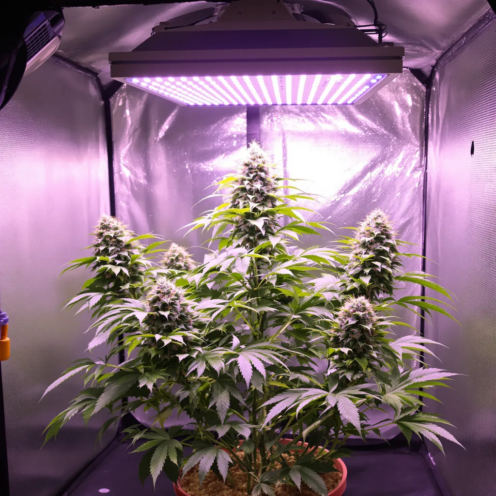 Plante de cannabis A-10 en floraison — 90-130 cm féminisée
