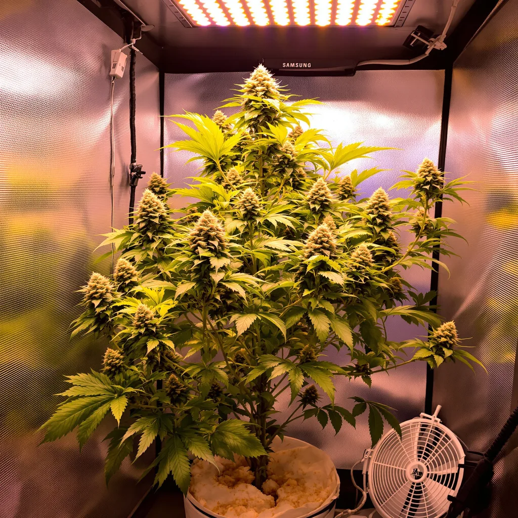 Plante de cannabis Aberdeen en floraison — 60-100 cm autofloraison