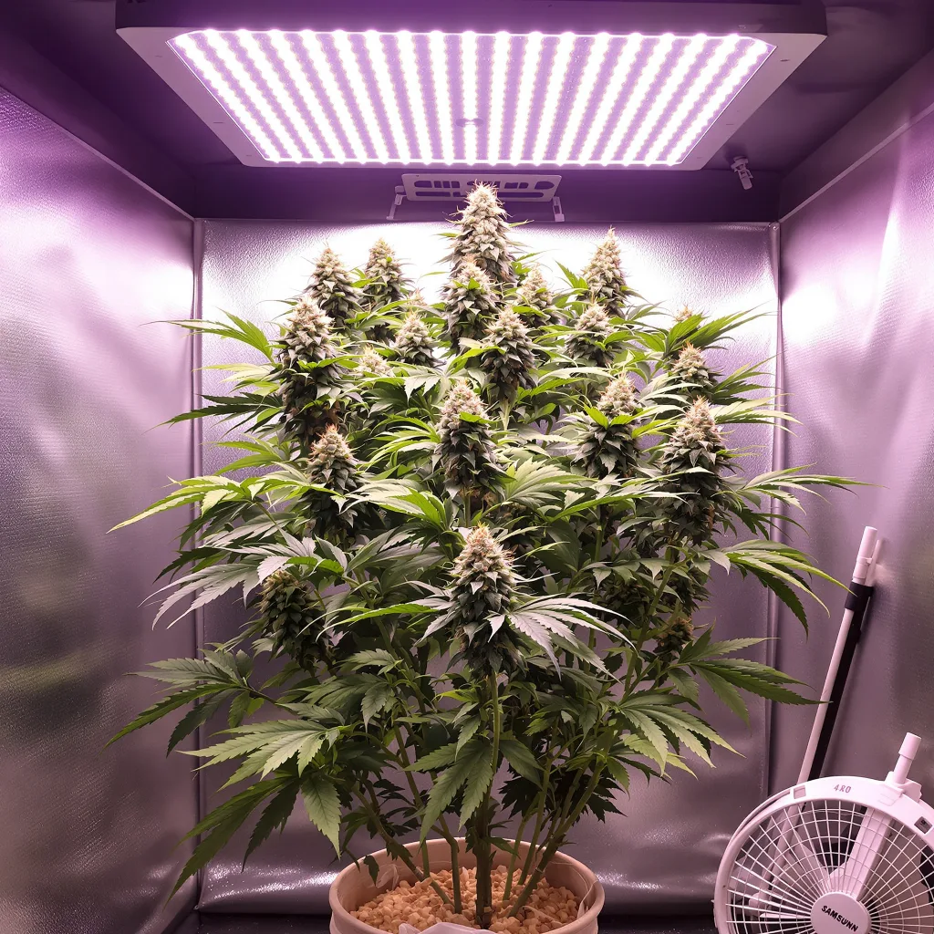Plante de cannabis Aberdeen en floraison — 120-180 cm féminisée