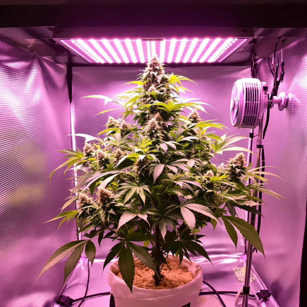 Plante de cannabis Abusive OG en floraison — 60-100 cm autofloraison