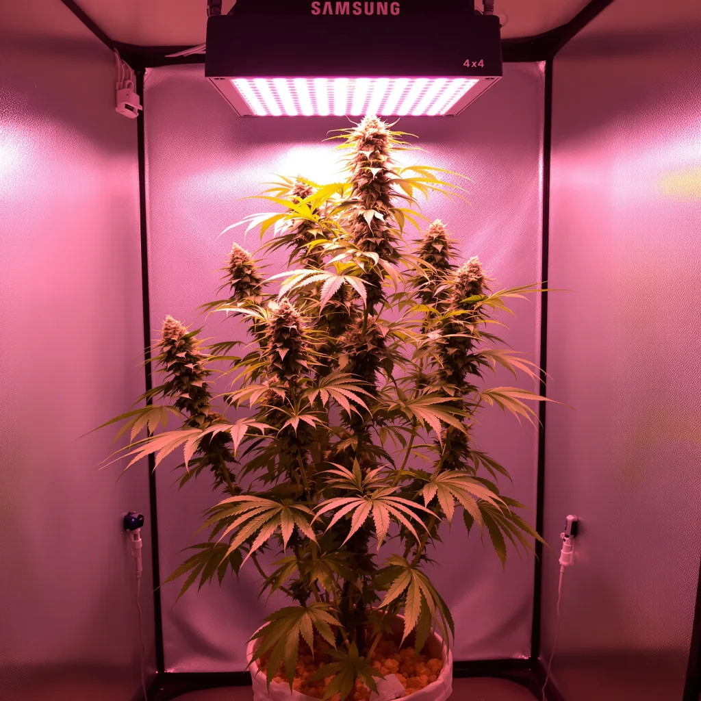 Plante de cannabis Acapulco Gold en floraison — 150-200 cm féminisée