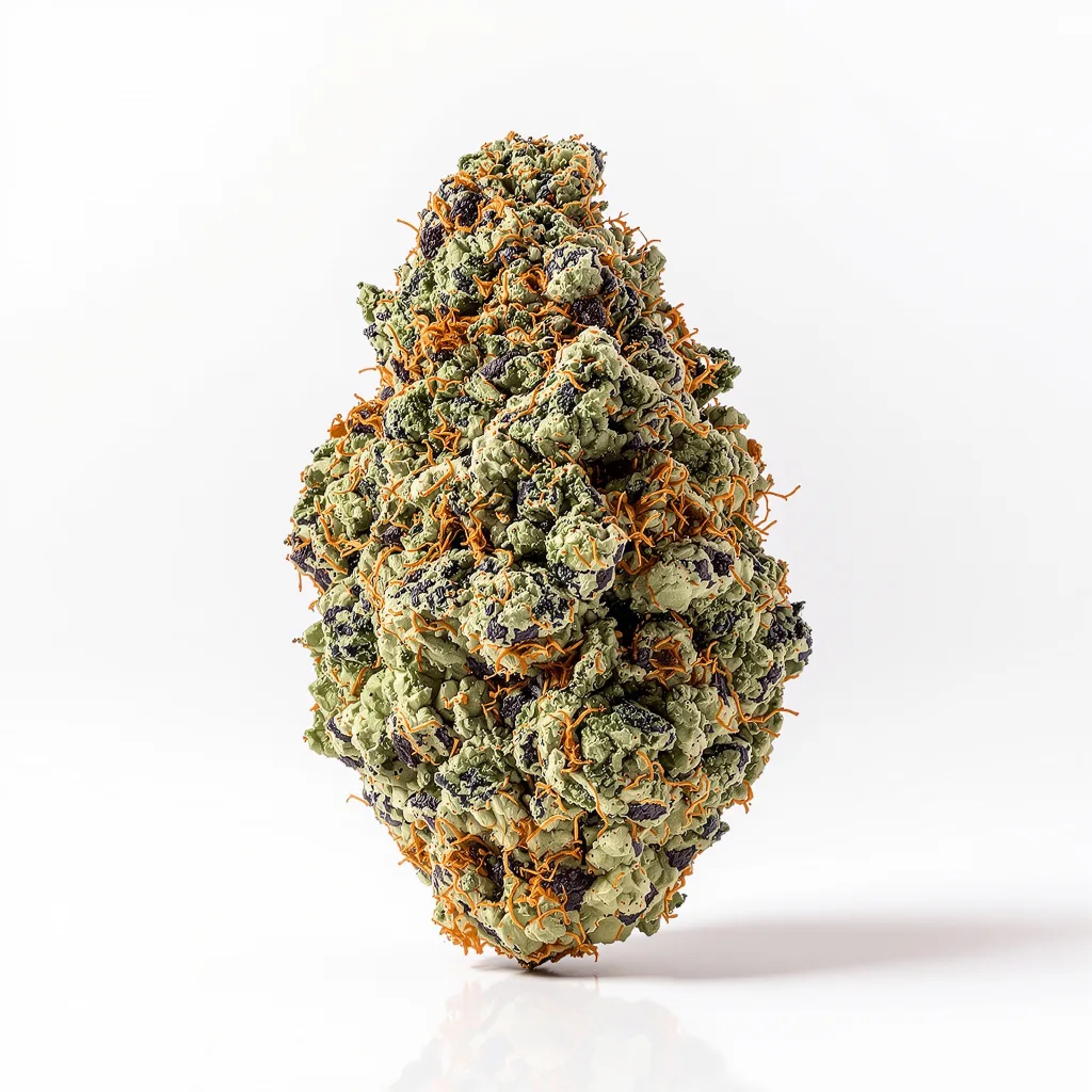 Ace Killer OG 66% indica / 34% sativa — fleur avec trichomes visibles
