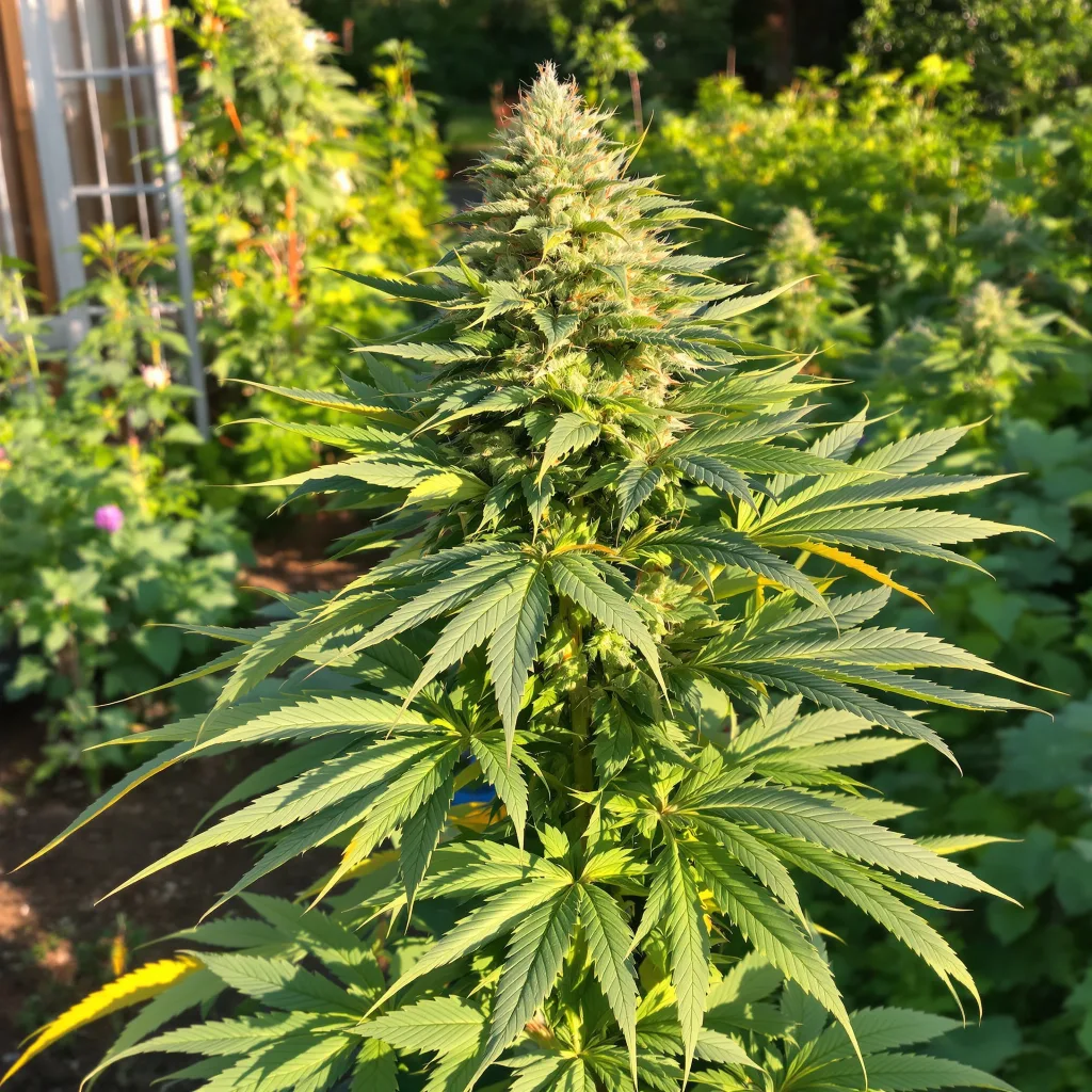 Ace Killer OG 66% indica / 34% sativa — fleur avec trichomes visibles