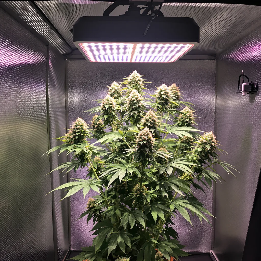 Plante de cannabis Adios en floraison — 120-180 cm féminisée