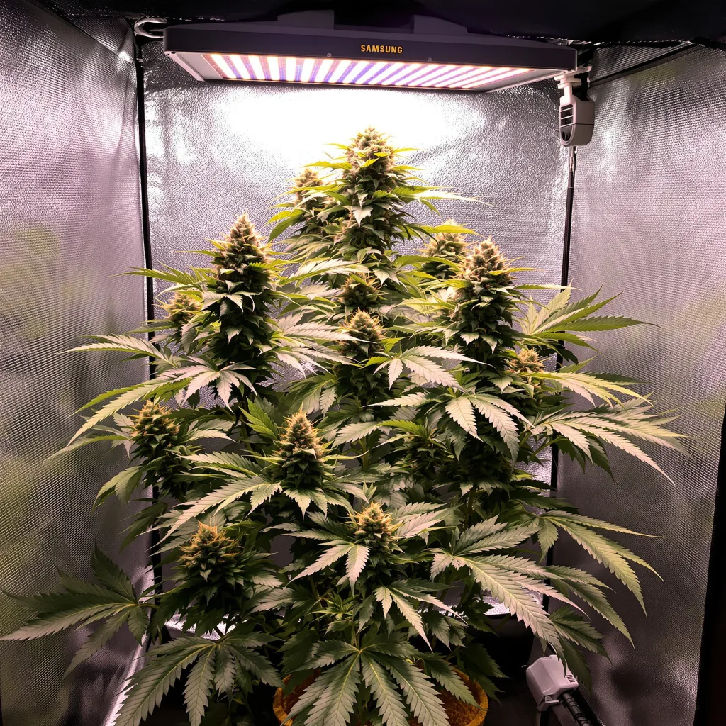 Plante de cannabis Afghan en floraison — 90-130 cm féminisée