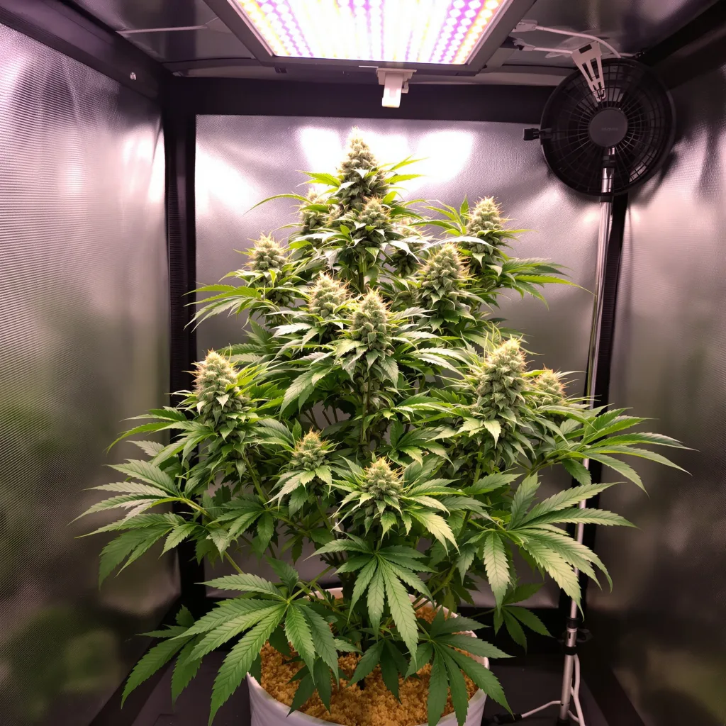 Plante de cannabis Afghan Hawaiian en floraison — 90-130 cm féminisée