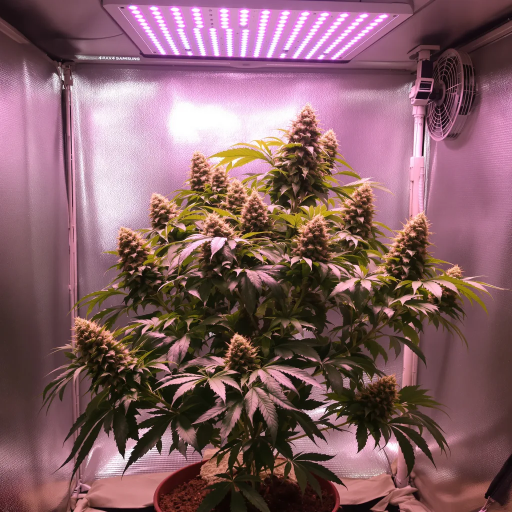 Plante de cannabis Afghani en floraison — 90-130 cm féminisée