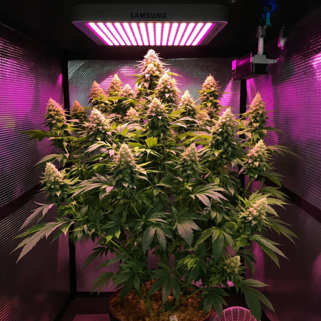 Plante de cannabis Agent Orange en floraison — 120-180 cm féminisée
