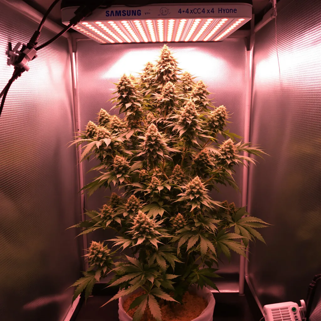 Plante de cannabis AK-47 en floraison — 60-100 cm autofloraison