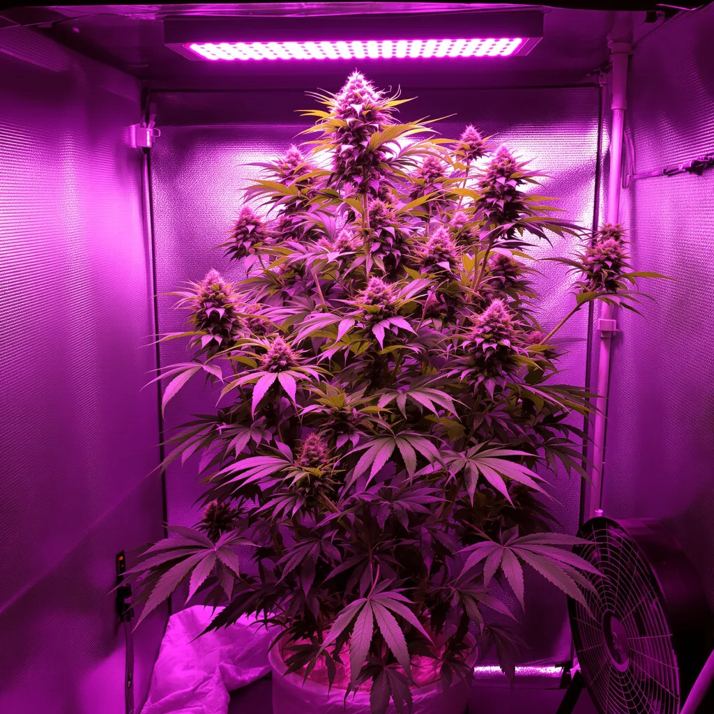 Plante de cannabis Alice In Wonderland en floraison — 150-200 cm féminisée