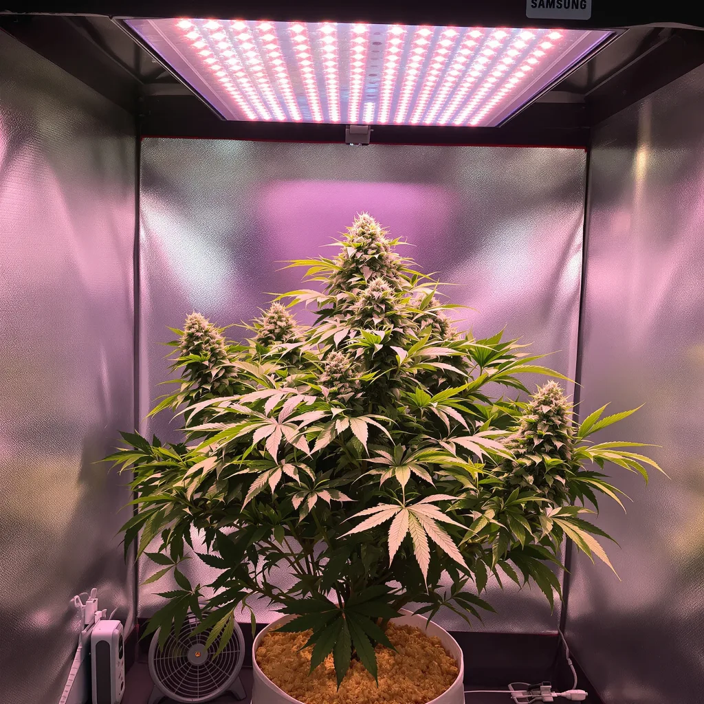 Plante de cannabis Alien Bubba en floraison — 90-130 cm féminisée