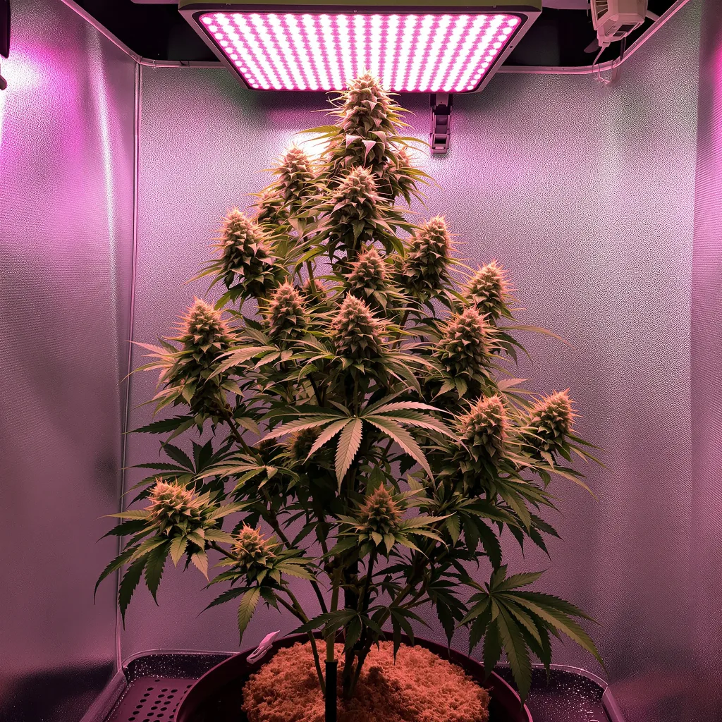Plante de cannabis Alien Kush en floraison — 120-180 cm féminisée
