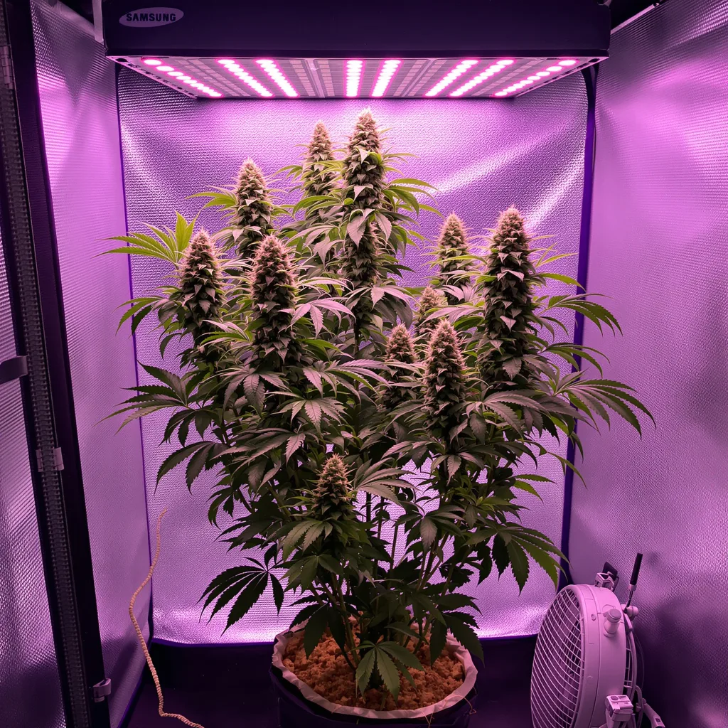 Plante de cannabis Alien Mints en floraison — 90-130 cm féminisée