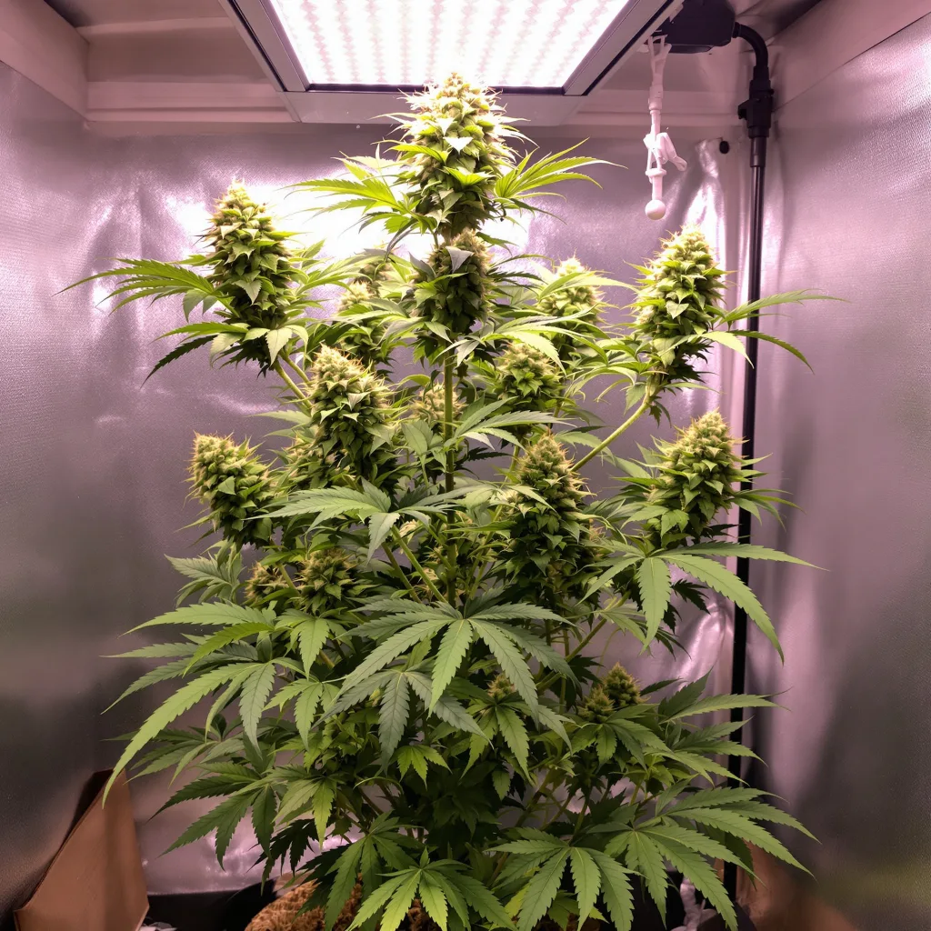 Plante de cannabis Alien Reunion en floraison — 120-180 cm féminisée