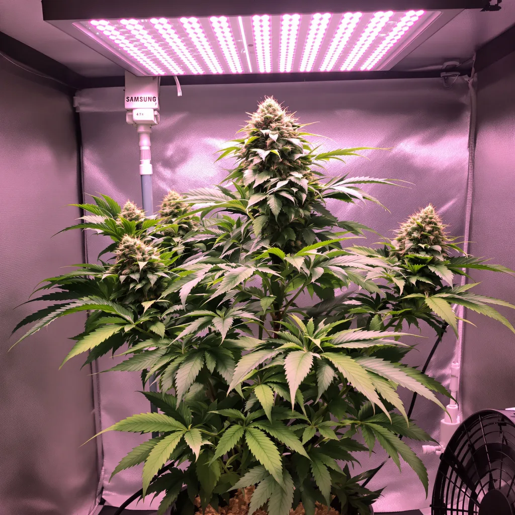 Plante de cannabis Alien Rift en floraison — 60-100 cm autofloraison