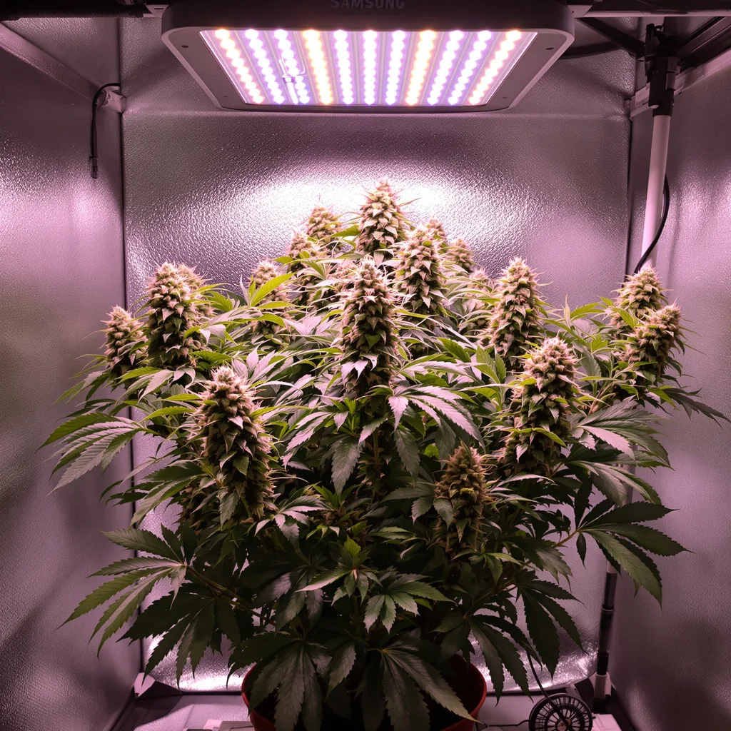 Plante de cannabis Alien Rift en floraison — 90-130 cm féminisée