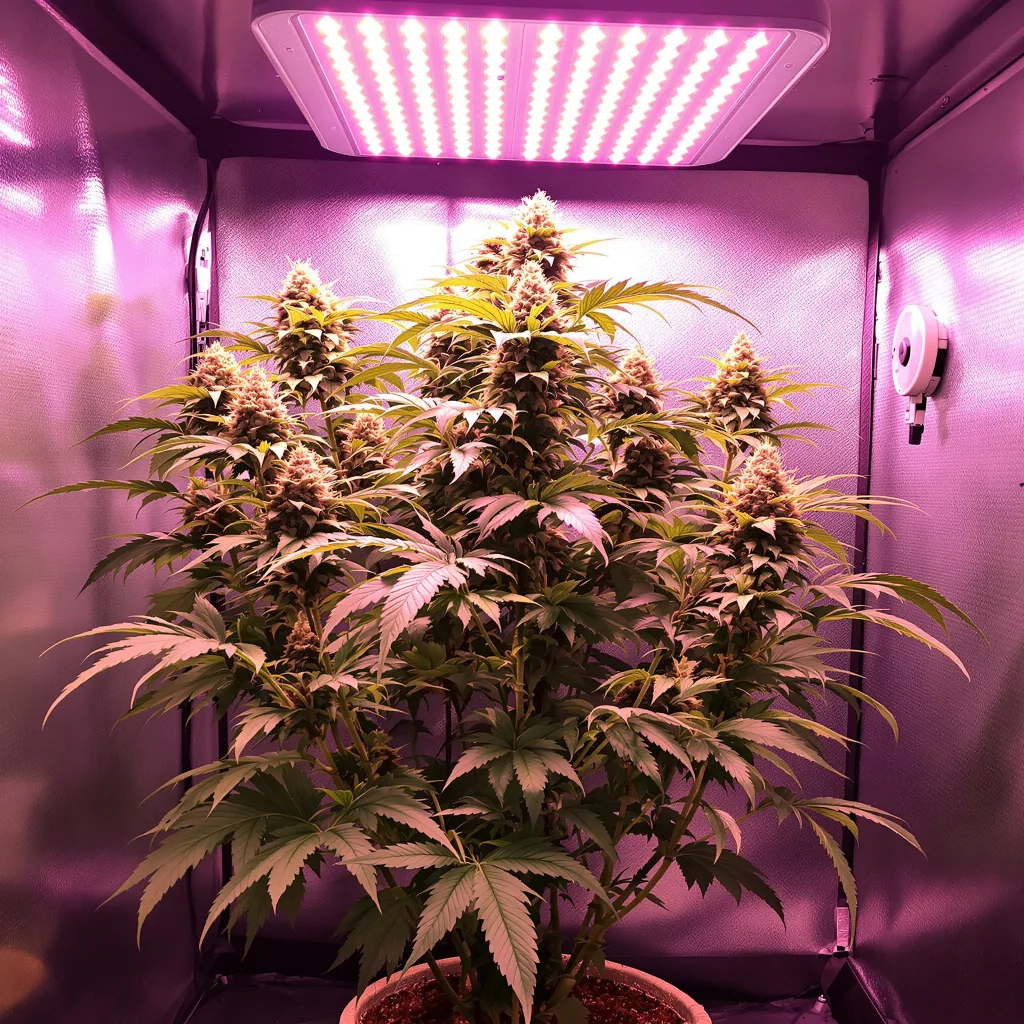 Plante de cannabis Alien Rock Candy en floraison — 60-100 cm autofloraison