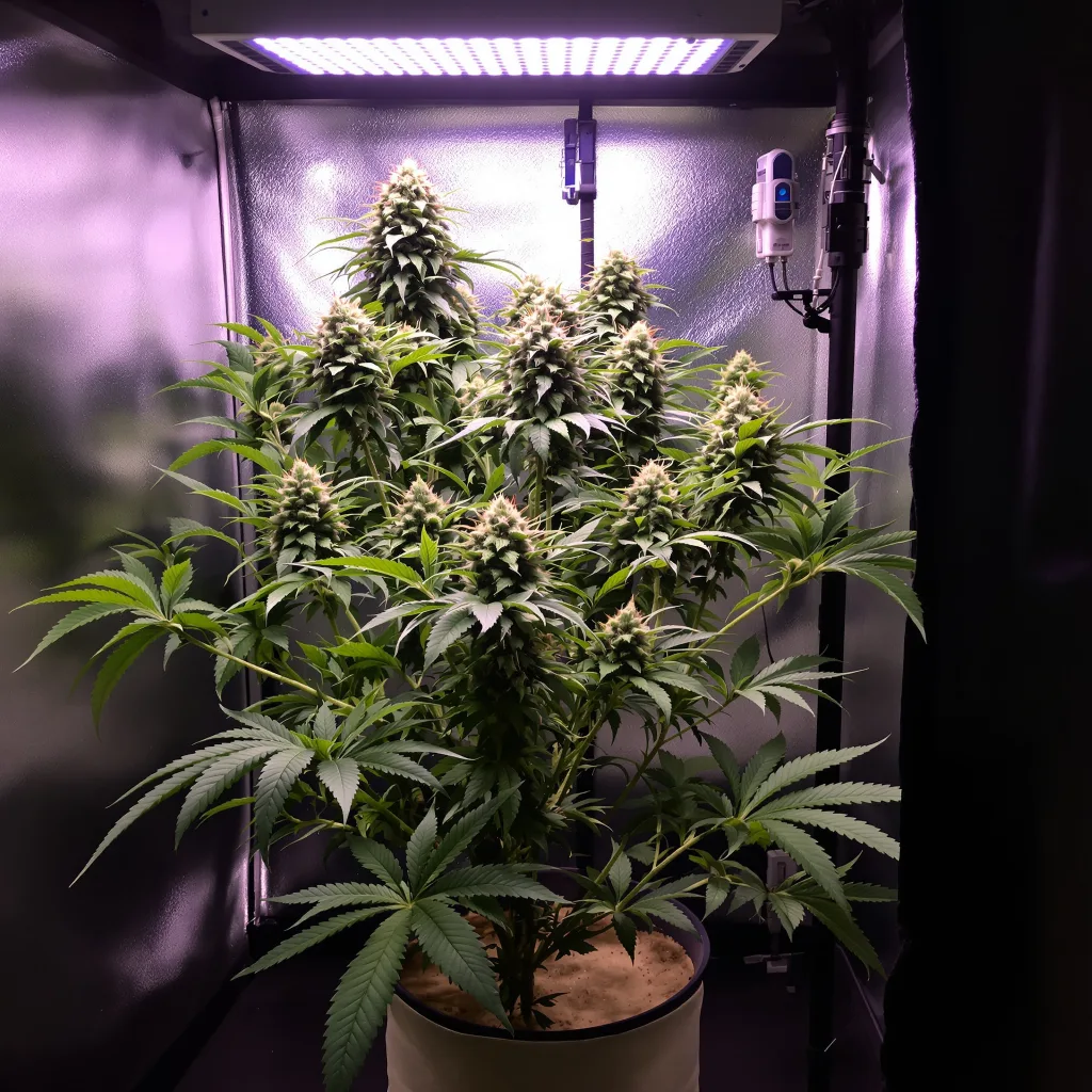 Plante de cannabis Alien Technology en floraison — 90-130 cm féminisée