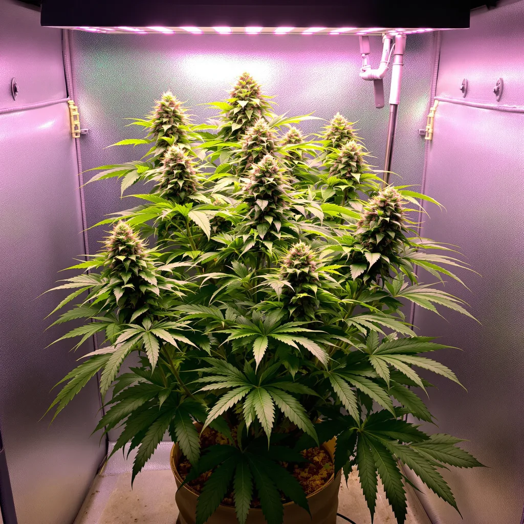Plante de cannabis Amazonian en floraison — 90-130 cm féminisée