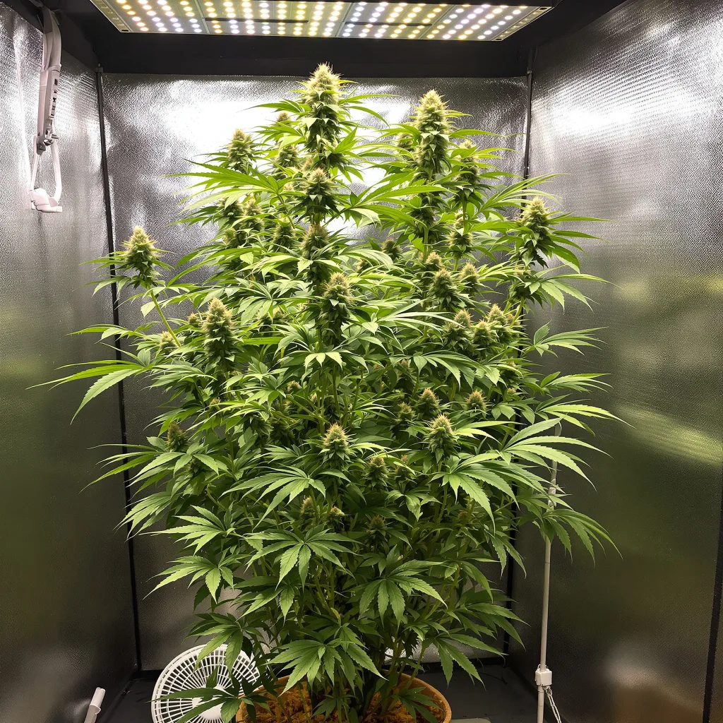 Plante de cannabis Ambrosia en floraison — 150-200 cm féminisée