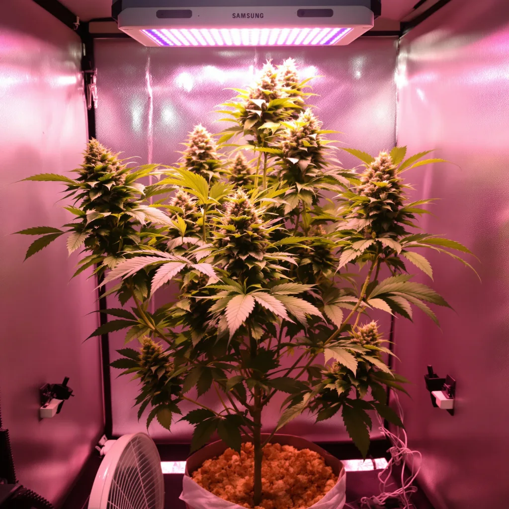 Plante de cannabis Americano en floraison — 90-130 cm féminisée