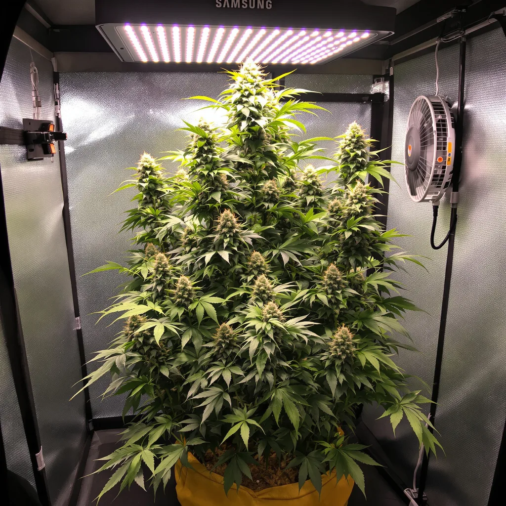 Plante de cannabis Amethyst en floraison — 120-180 cm féminisée