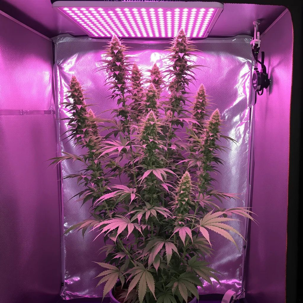 Plante de cannabis Amnesia Haze en floraison — 60-100 cm autofloraison