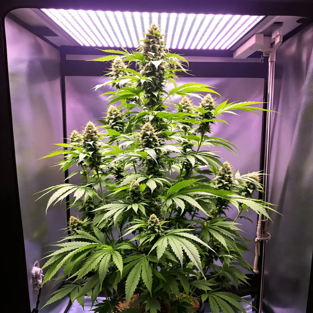 Plante de cannabis Amnesia Haze en floraison — 150-200 cm féminisée