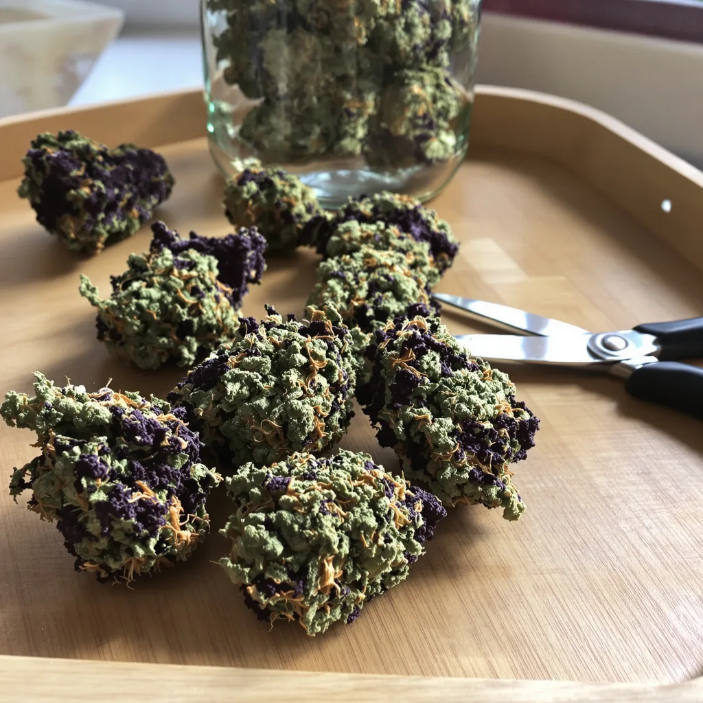 Anonymous OG 89% indica / 11% sativa — fleur avec trichomes visibles