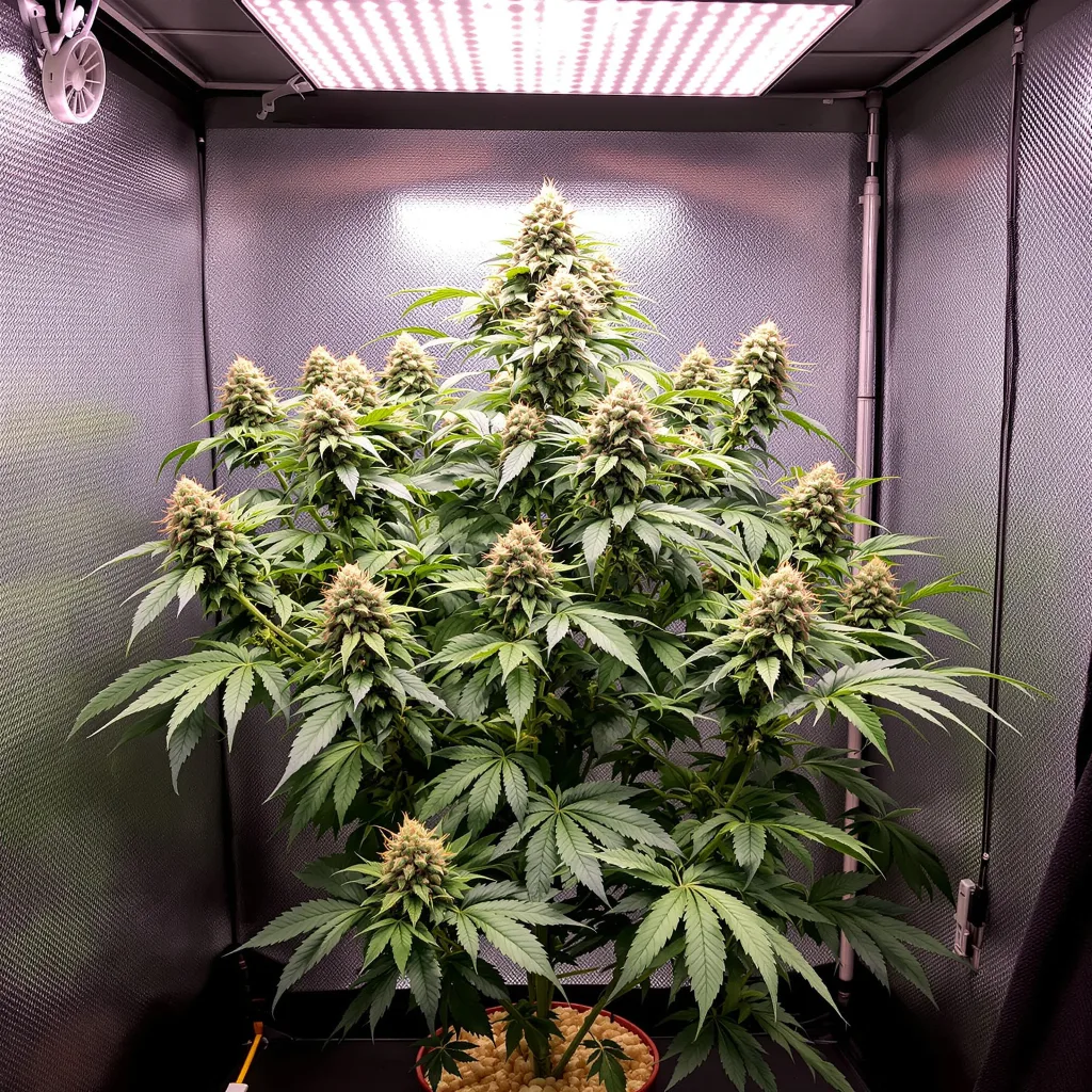 Plante de cannabis Ape Shit en floraison — 120-180 cm féminisée