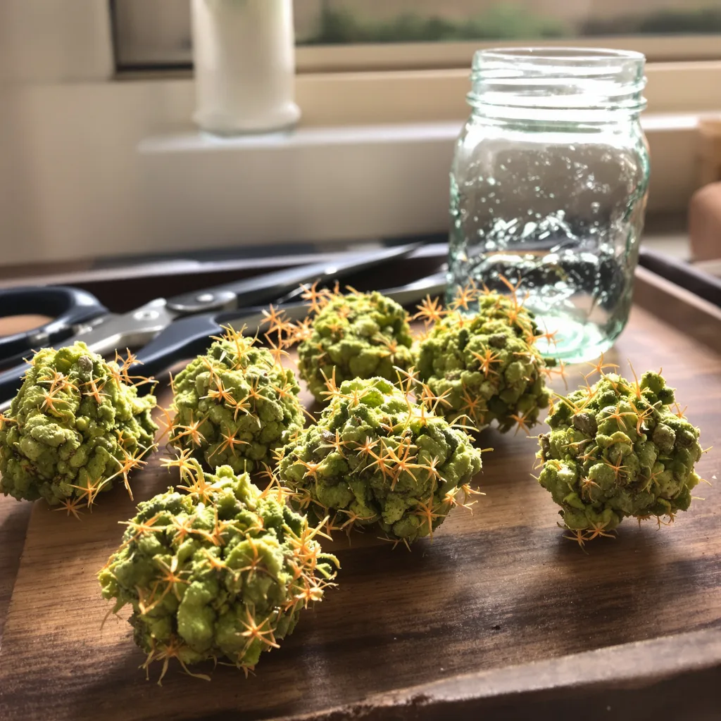 Apollo 13 5% indica / 95% sativa — fleur avec trichomes visibles