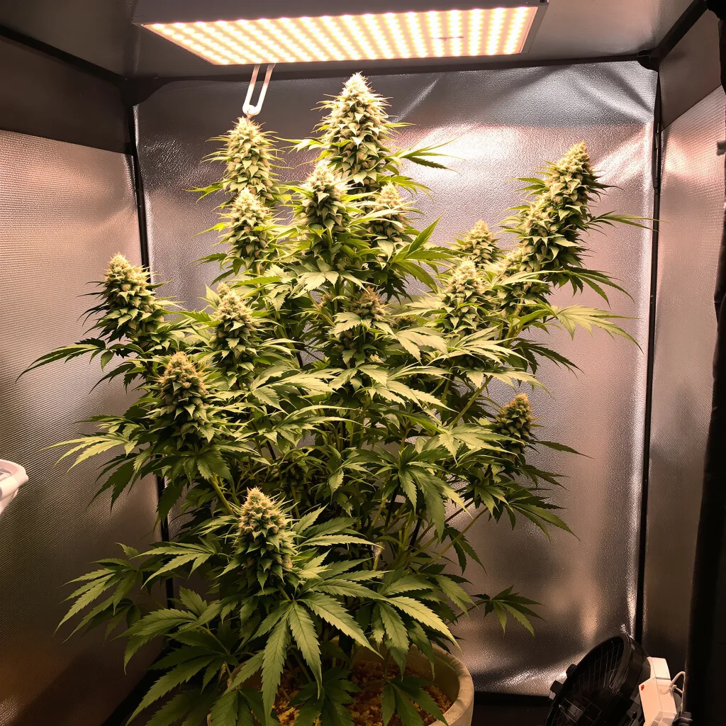 Plante de cannabis Apple Betty en floraison — 120-180 cm féminisée