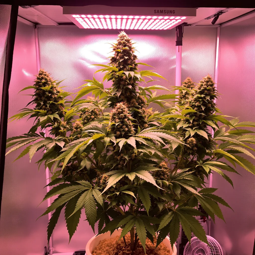Plante de cannabis Apple Tarts en floraison — 90-130 cm féminisée