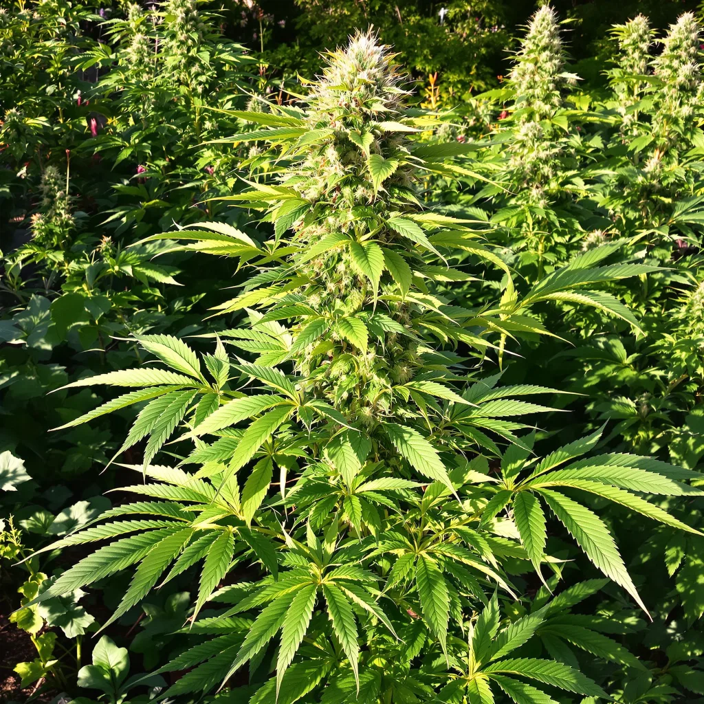 Appleberry 89% indica / 11% sativa — fleur avec trichomes visibles