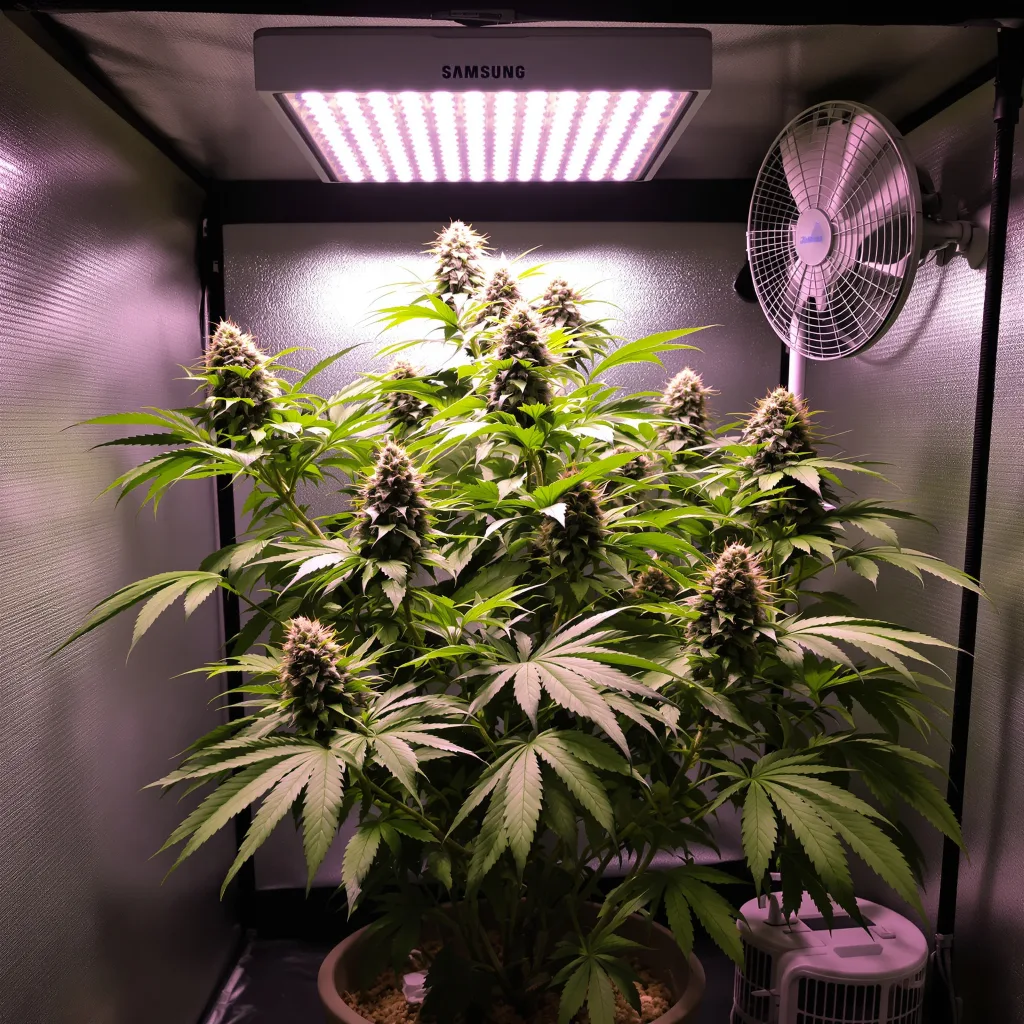 Plante de cannabis Appleberry en floraison — 90-130 cm féminisée