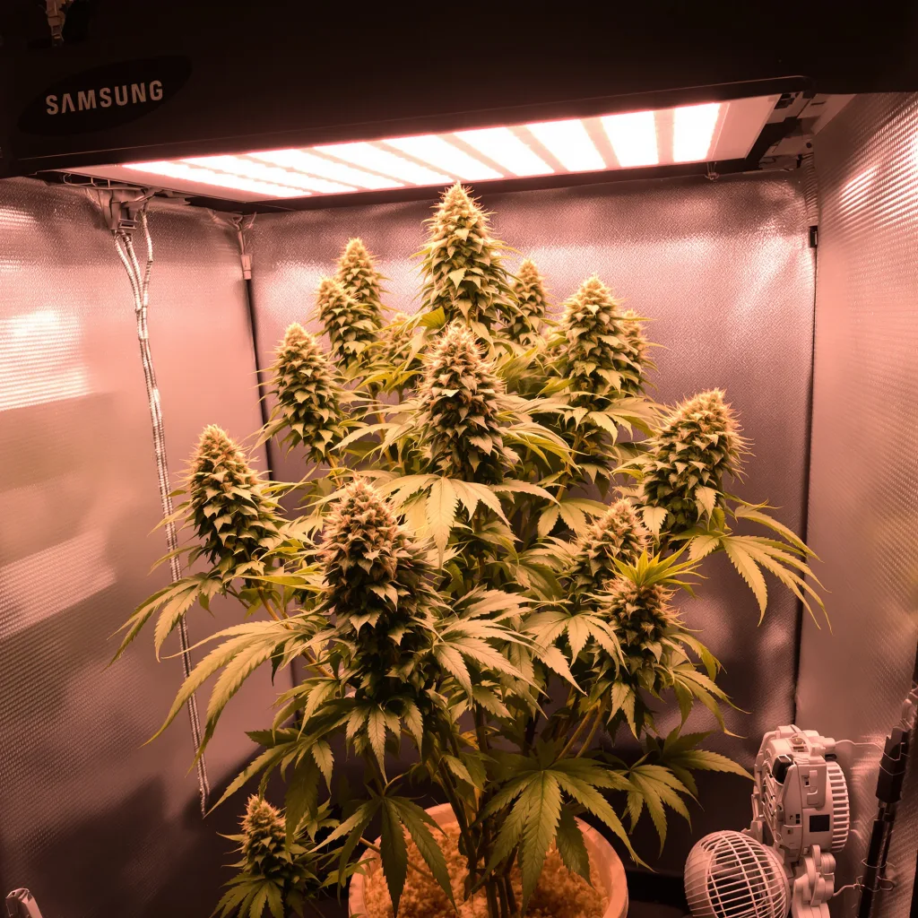 Plante de cannabis Area 51 en floraison — 120-180 cm féminisée