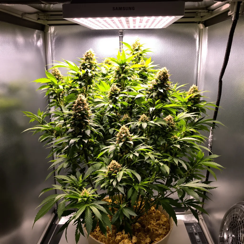Plante de cannabis Athabasca en floraison — 90-130 cm féminisée