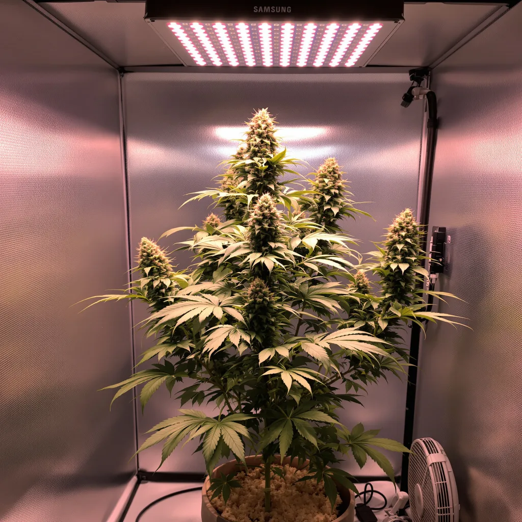 Plante de cannabis Aurora en floraison — 90-130 cm féminisée