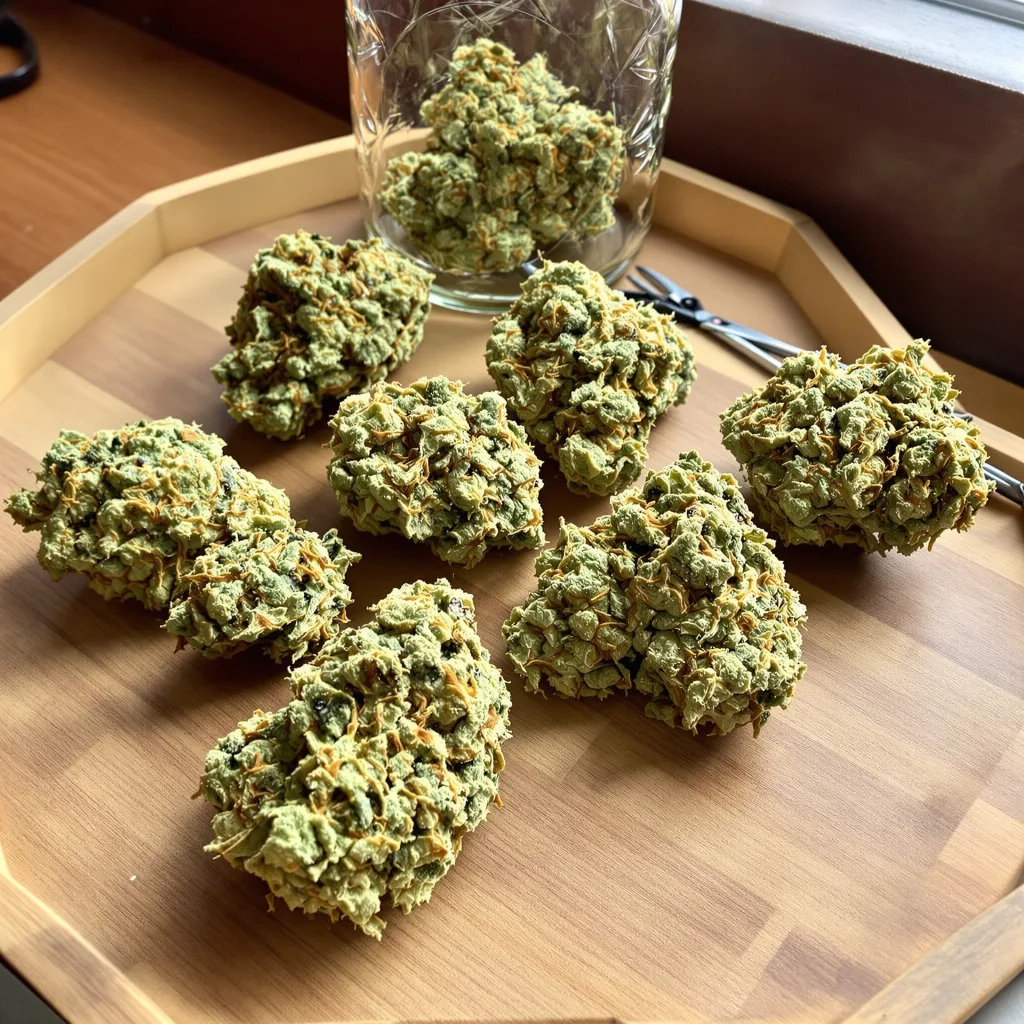 Avidekel CBD 80% indica / 20% sativa — fleur avec trichomes visibles