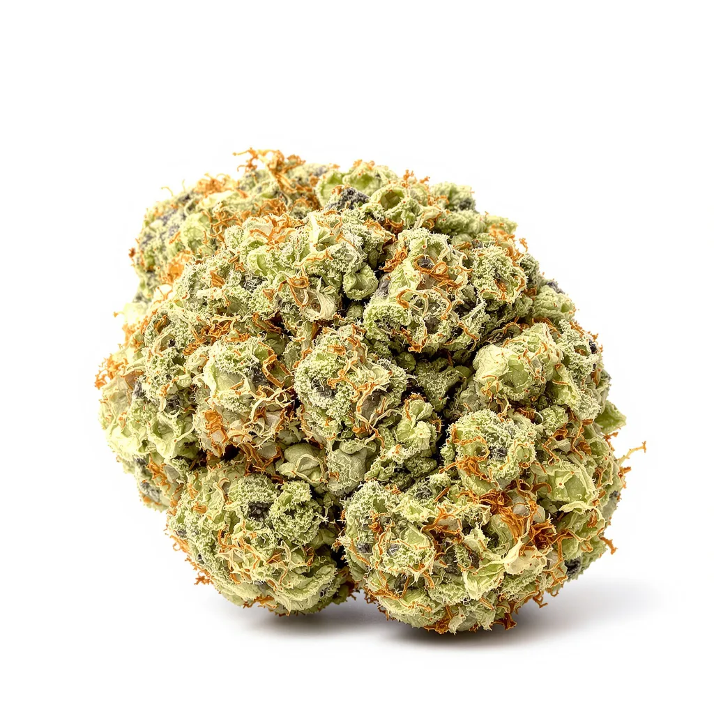 Avidekel CBD 80% indica / 20% sativa — fleur avec trichomes visibles