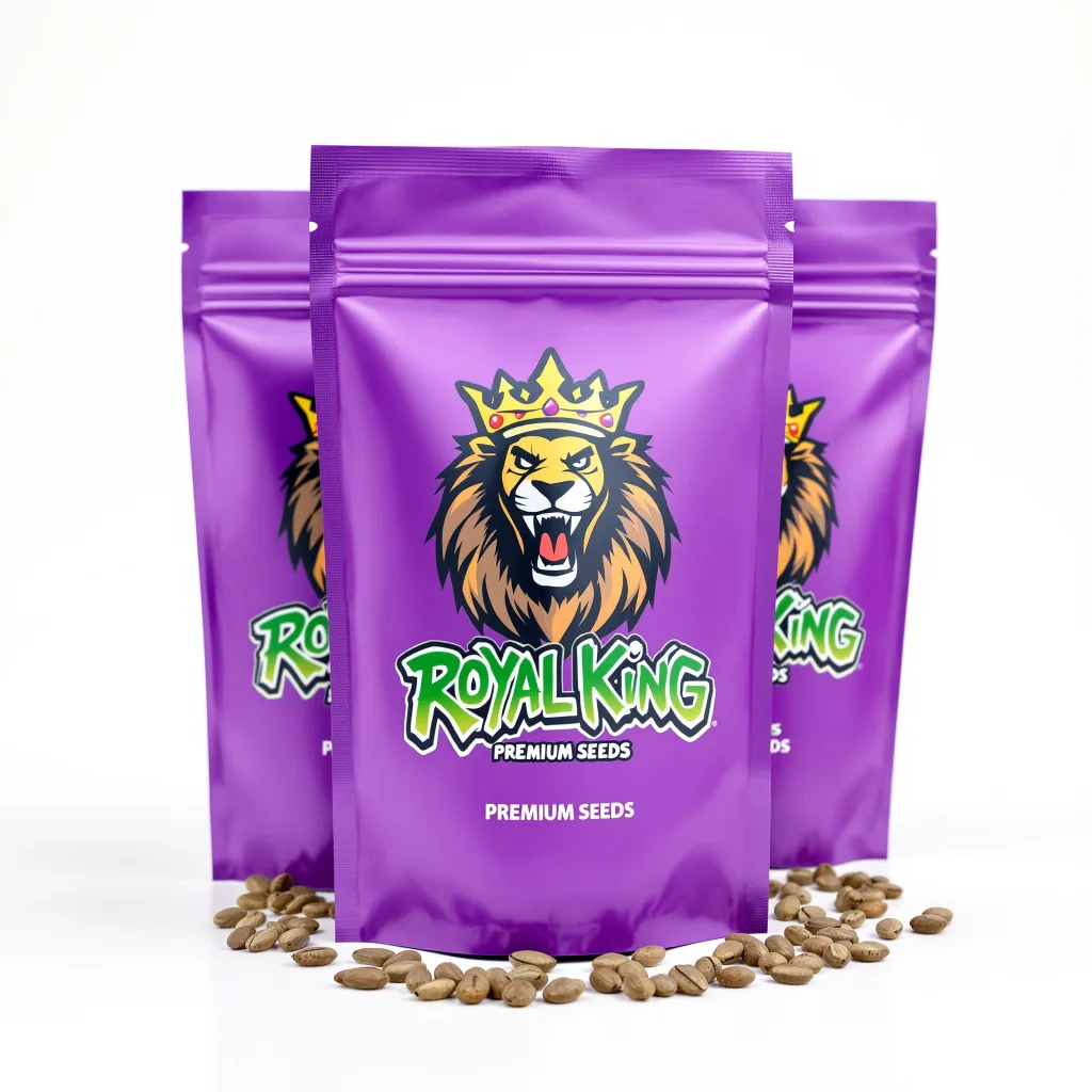 Ayahuasca Purple 73% indica / 27% sativa — fleur avec trichomes visibles