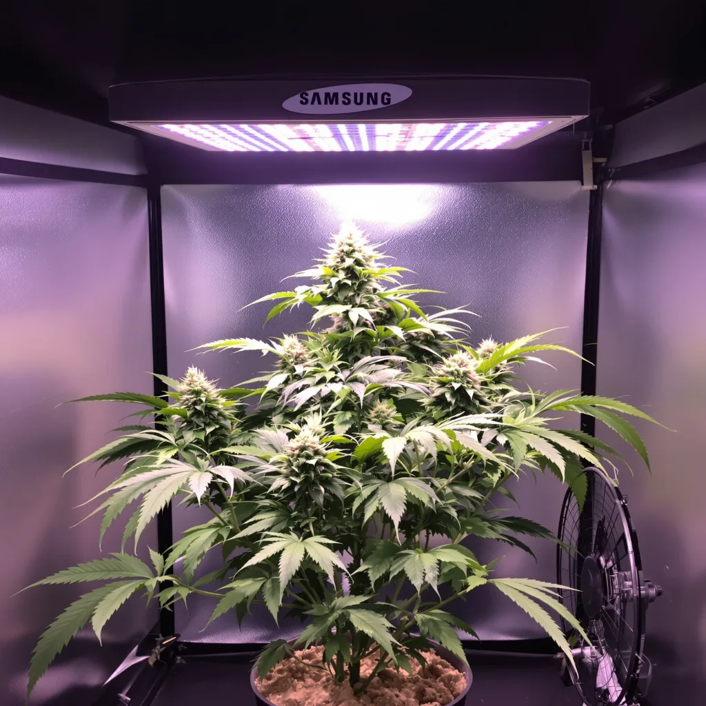 Plante de cannabis Badazz Rolex en floraison — 90-130 cm féminisée
