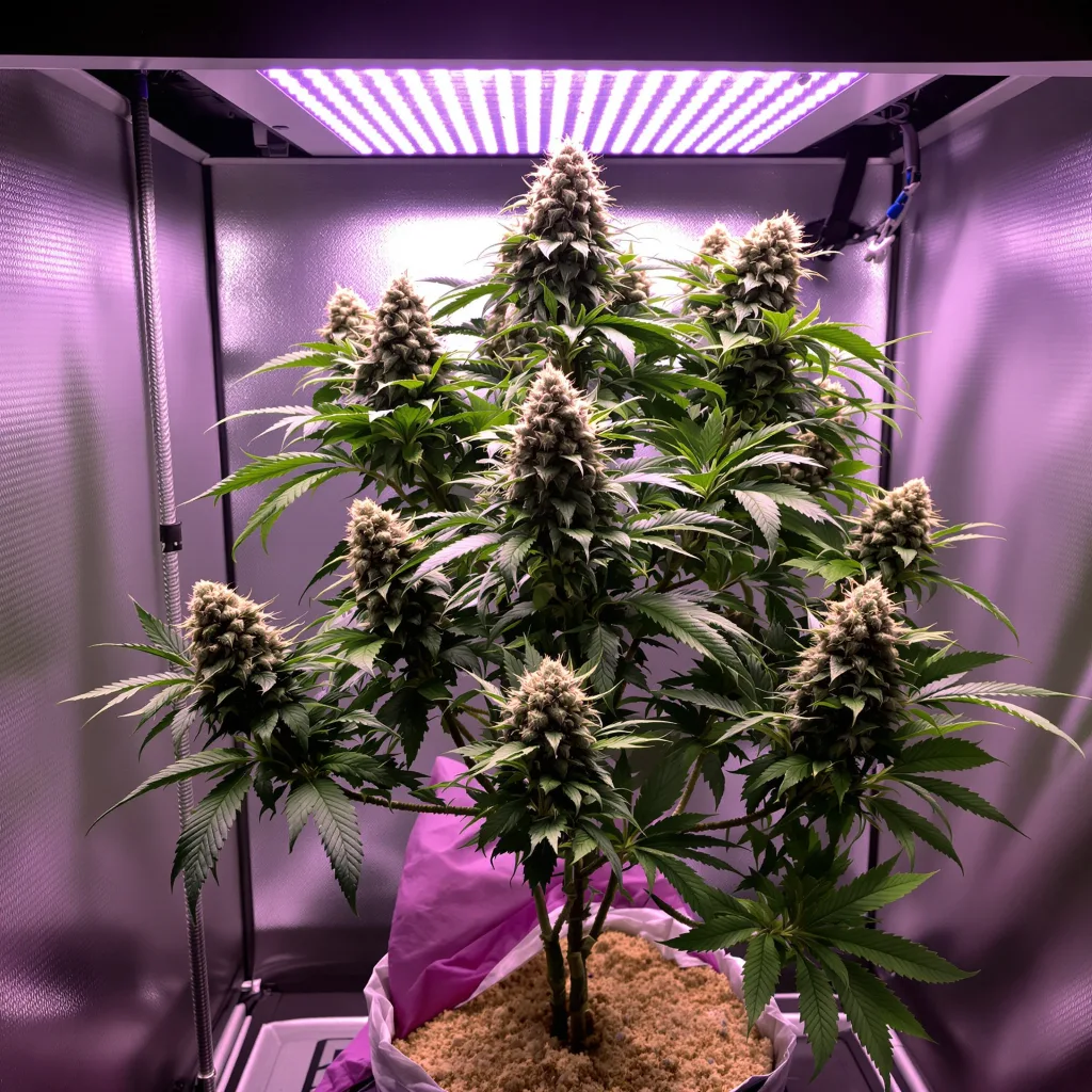 Plante de cannabis Bakerstreet en floraison — 60-100 cm autofloraison