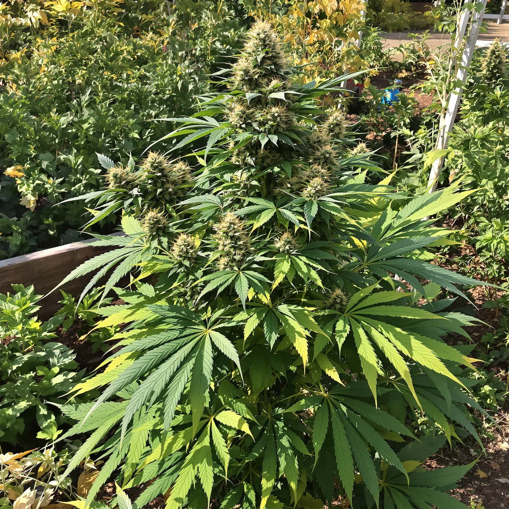 Bakerstreet 87% indica / 13% sativa — fleur avec trichomes visibles